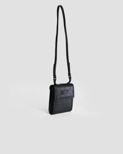 Debossed Monogram Crossbody Bag