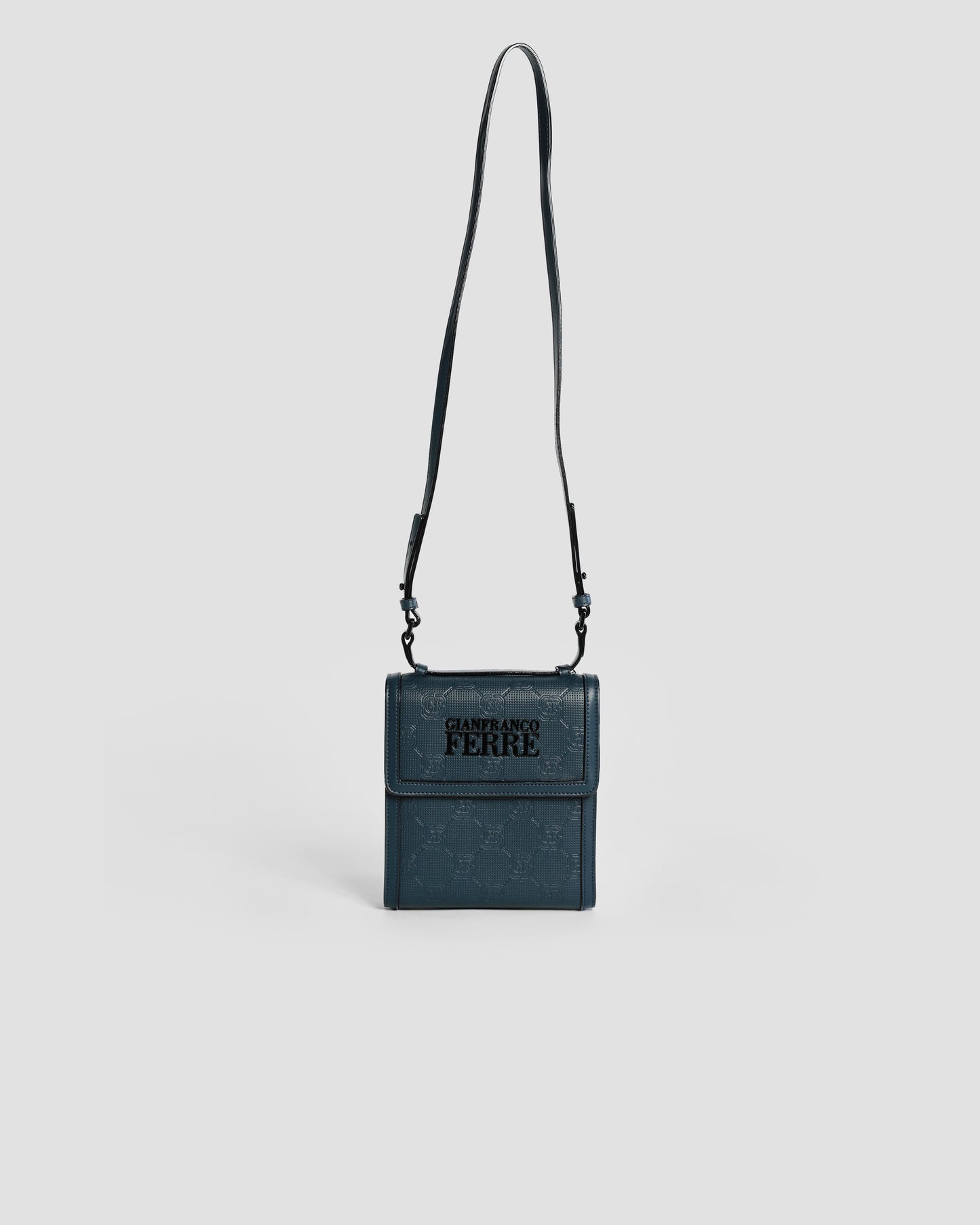 Debossed Monogram Crossbody Bag