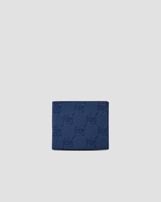 Perforated GF Monogram Bifold Wallet - Six Slots