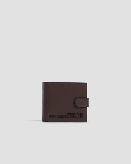 Flapped Bifold Wallet - Eight Slots