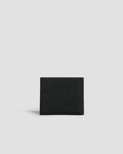 Embellished Textured Bifold Wallet - Six Slots