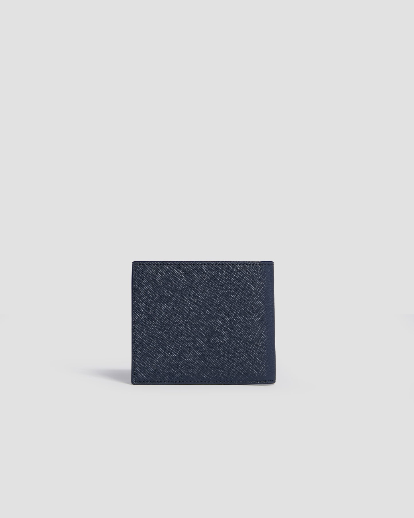 Embellished Textured Bifold Wallet - Six Slots