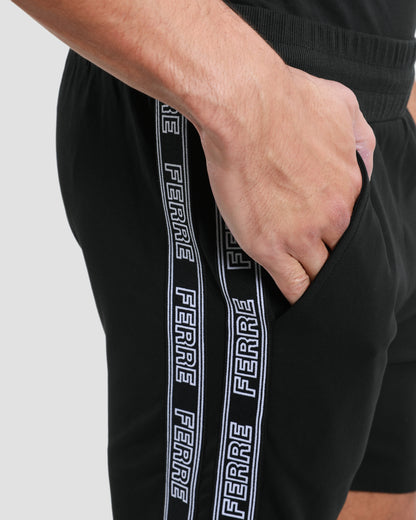 Logo Taper Track Shorts