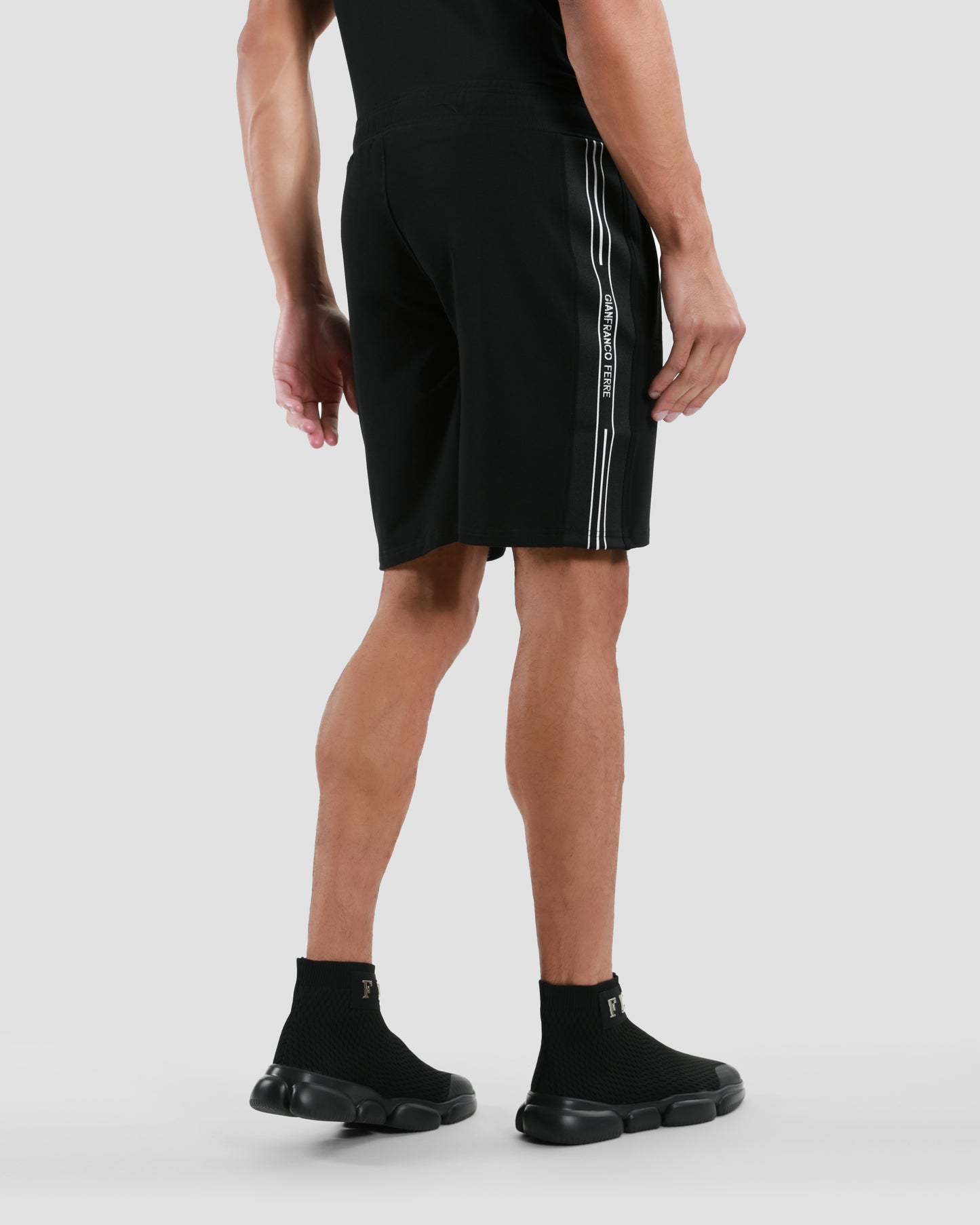 Tapered Sides Track Shorts