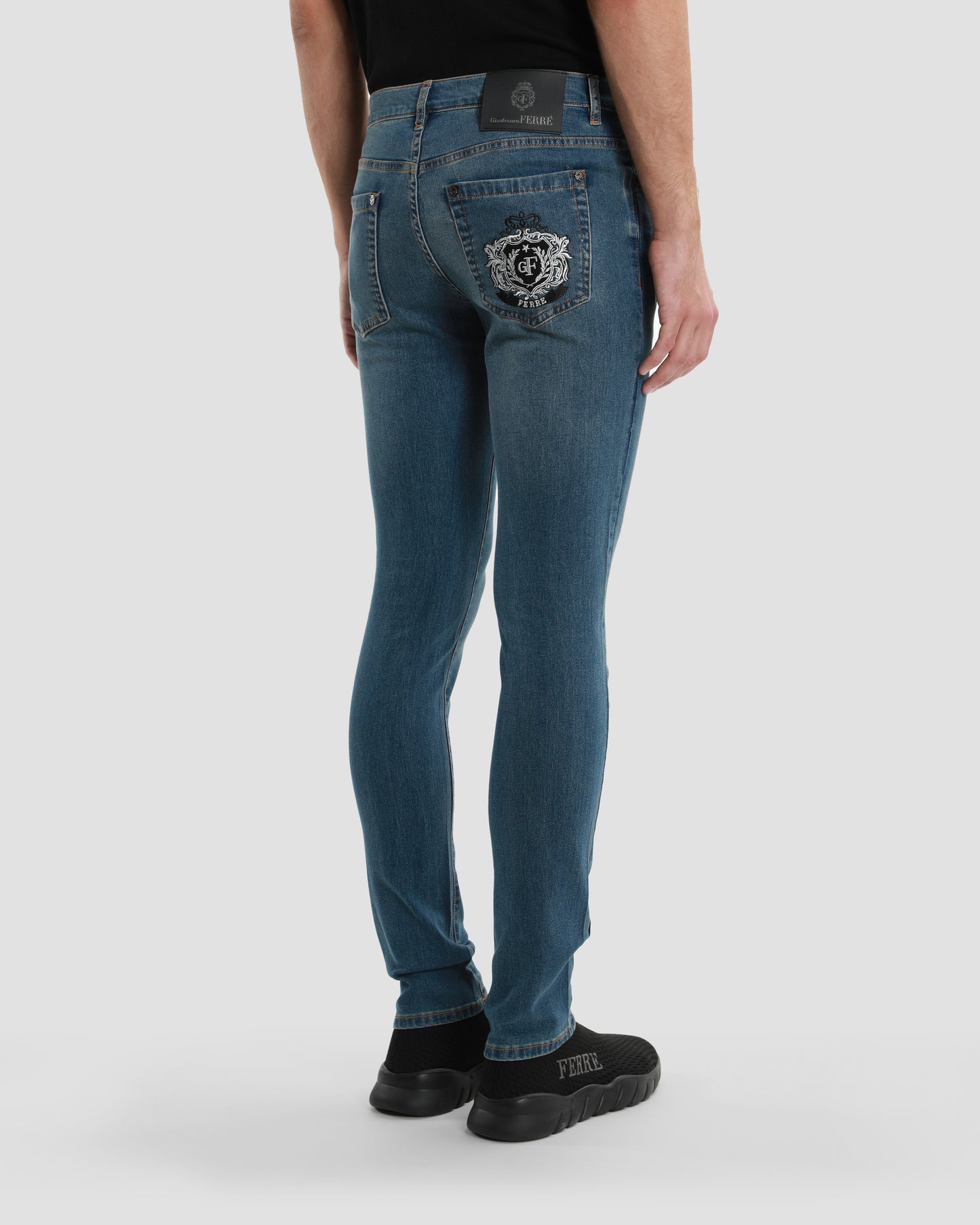 Slim Fit Bleached Classic Jeans