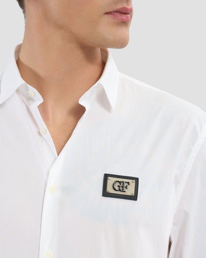 Outline Gothic Ferré Print Shirt
