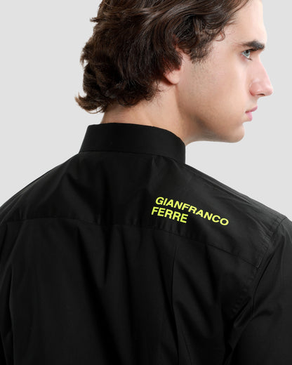 Contrast Toned Branding Shirt