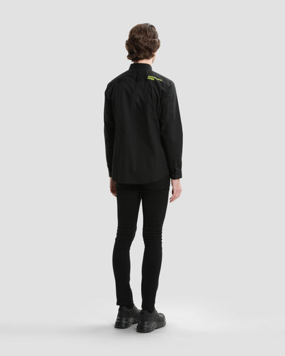 Contrast Toned Branding Shirt
