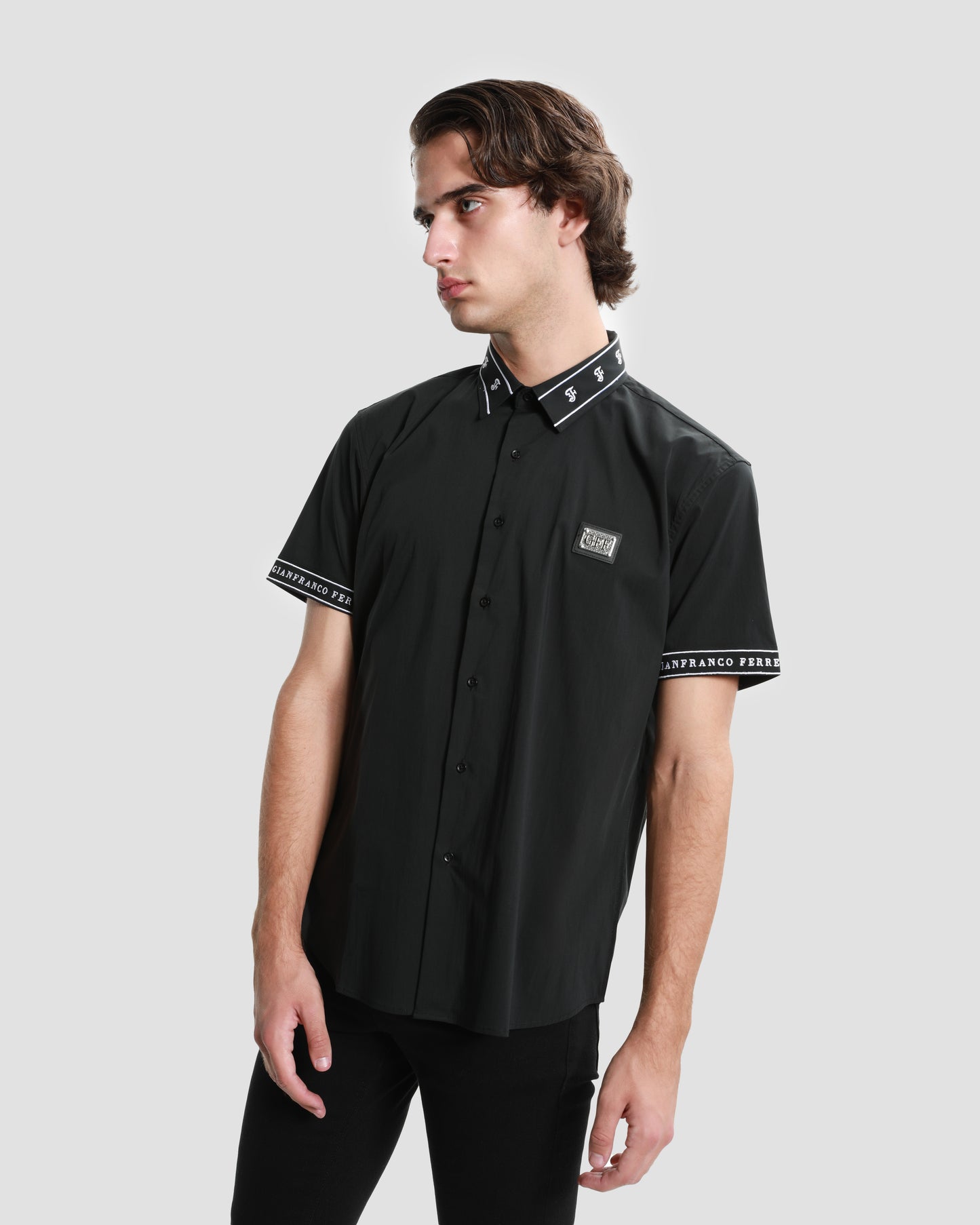 Brand Embroidered Shirt