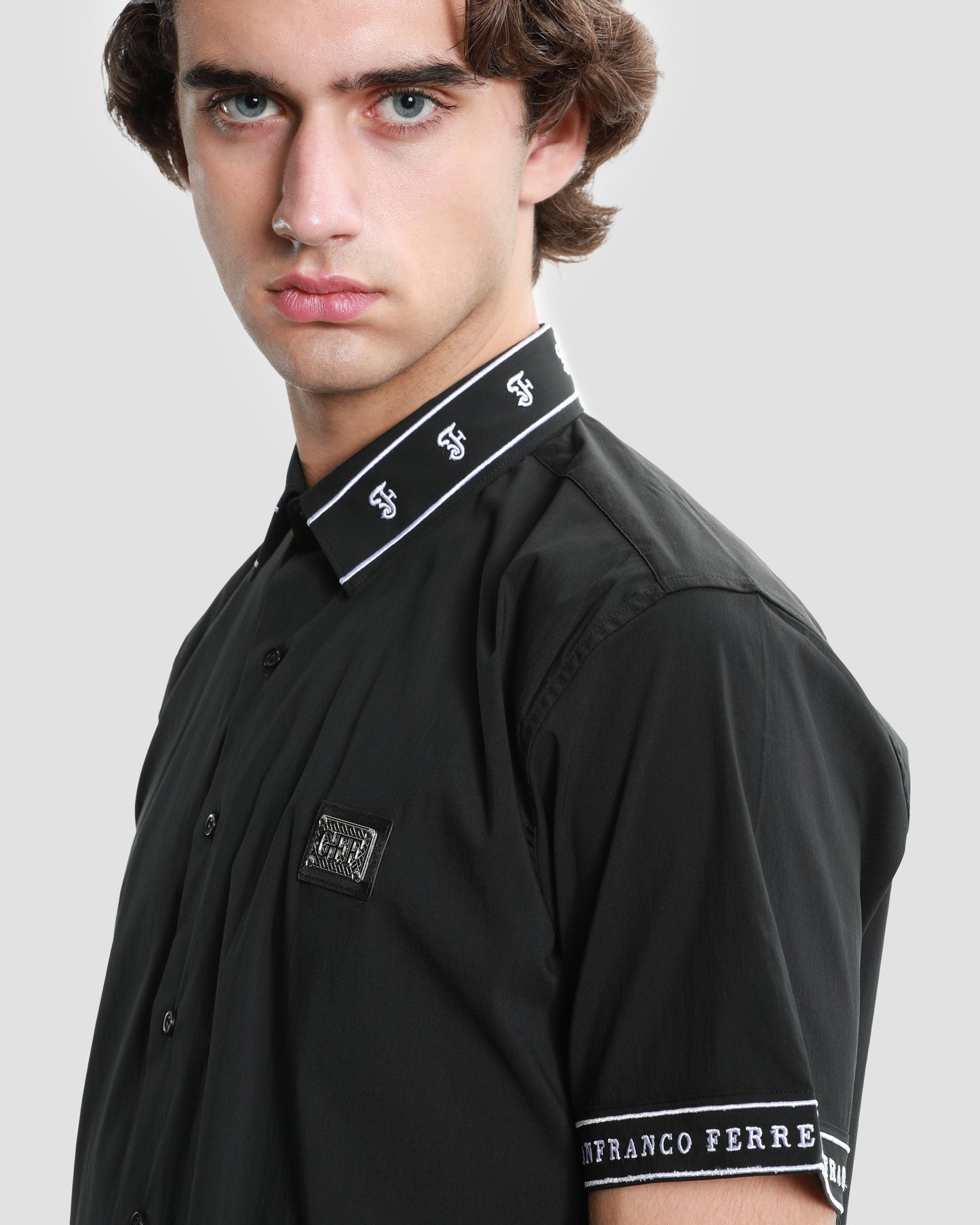 Brand Embroidered Shirt