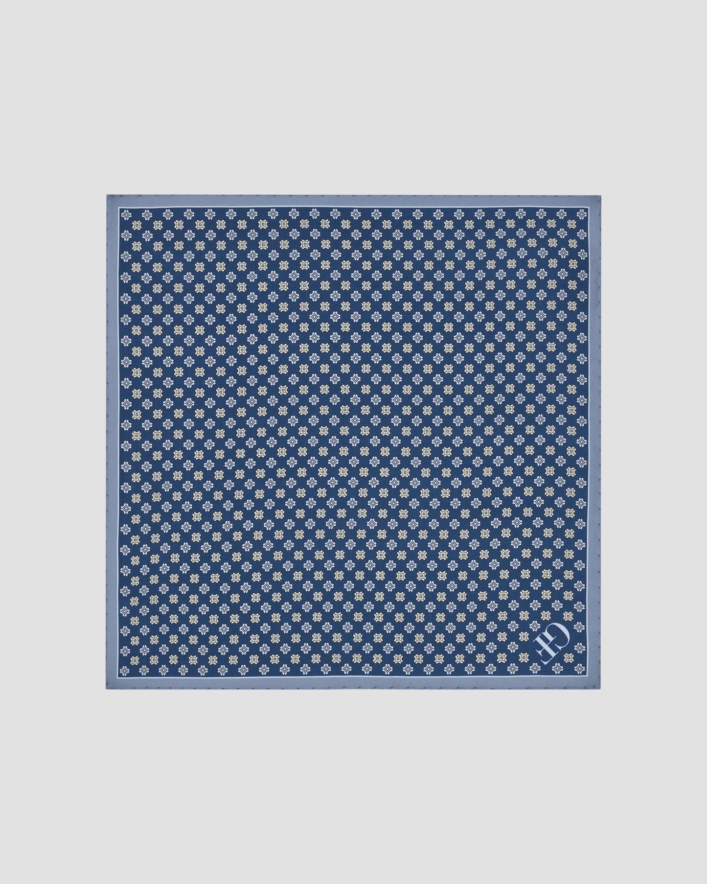 GF Azure Silk-Handkerchief