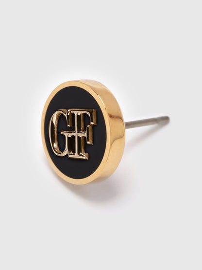 GF Circle Stud Earrings