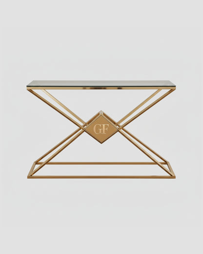 GF Prime Gold-Frame Console