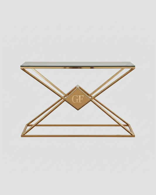 GF Prime Gold-Frame Console