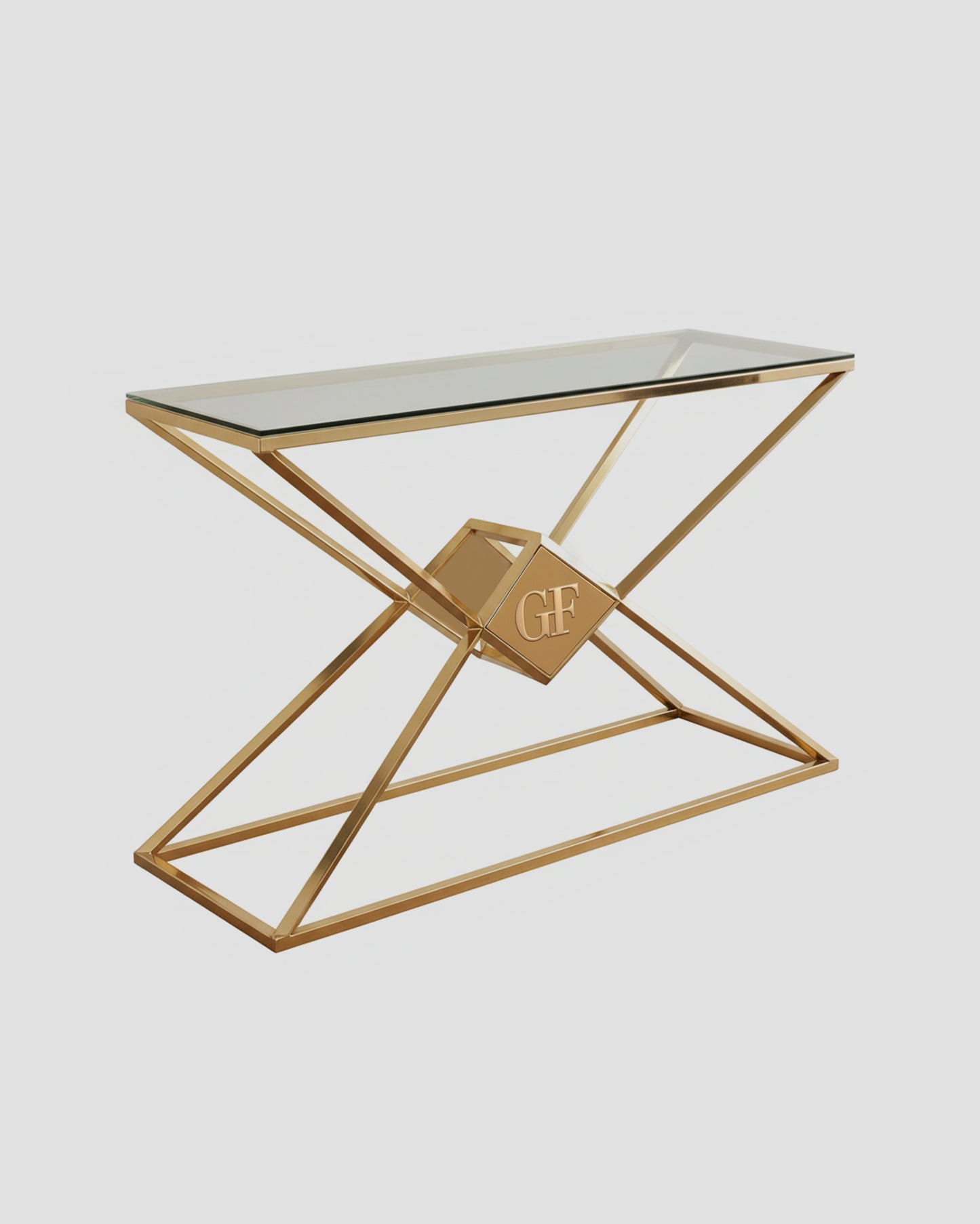 GF Prime Gold-Frame Console