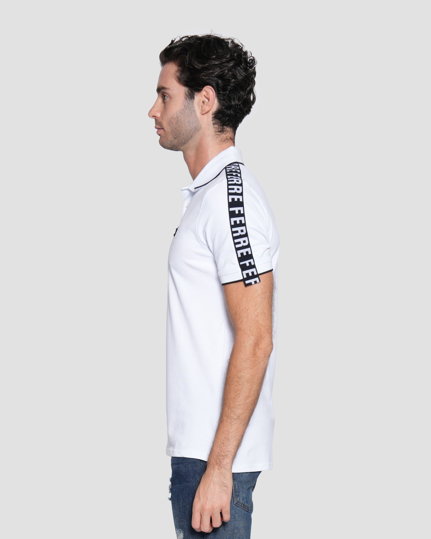 Logo Tape Polo Shirt
