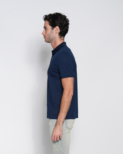 Cotton Pique Polo Shirt