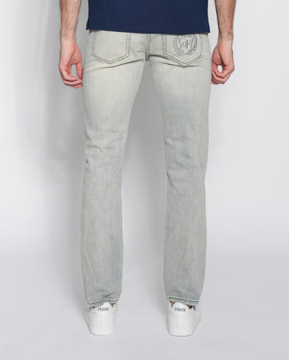 Regular Fit Light Wash Denim Jeans