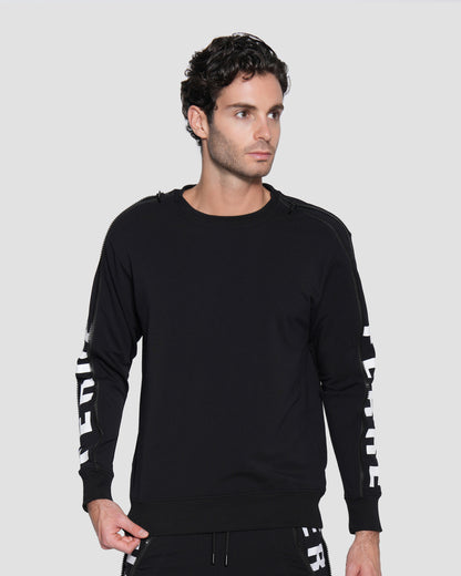 Zip Long Sleeve Sweatshirt