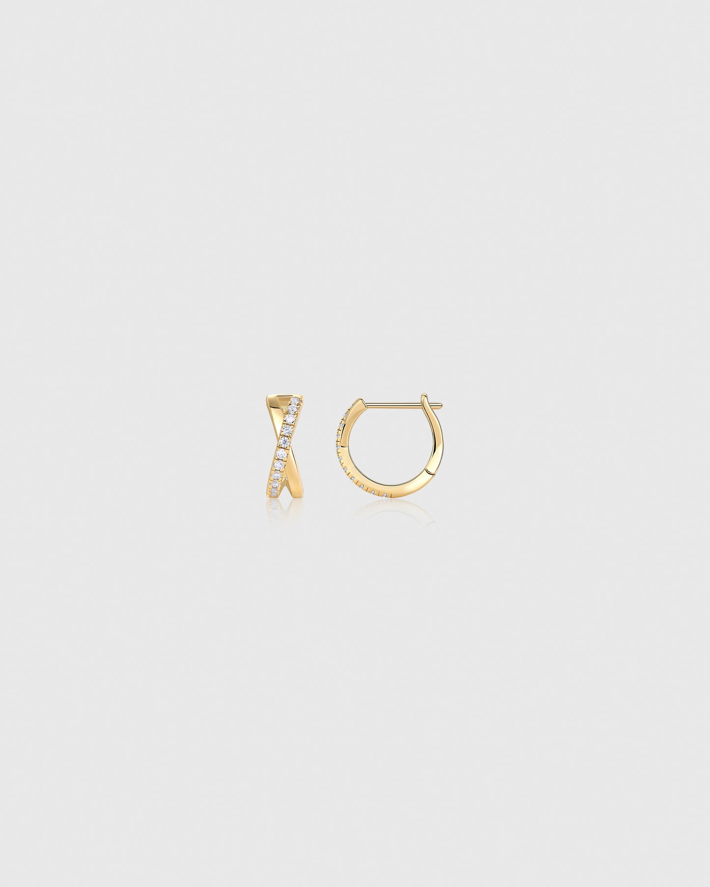Ferre Interlocking Aura Hoops