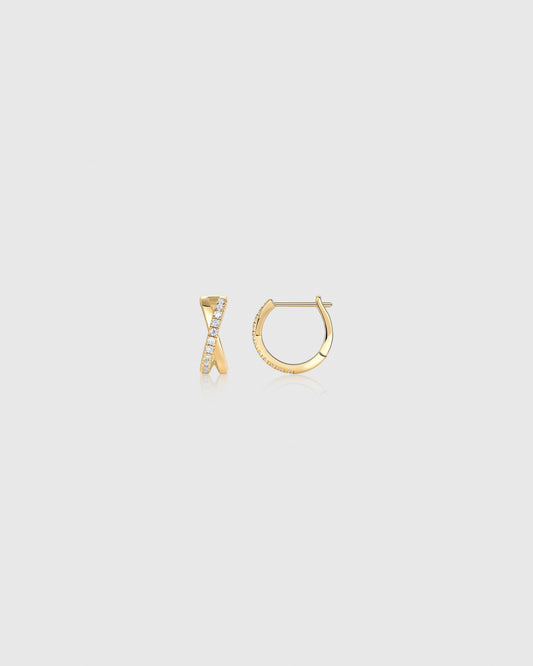 Ferre Interlocking Aura Hoops