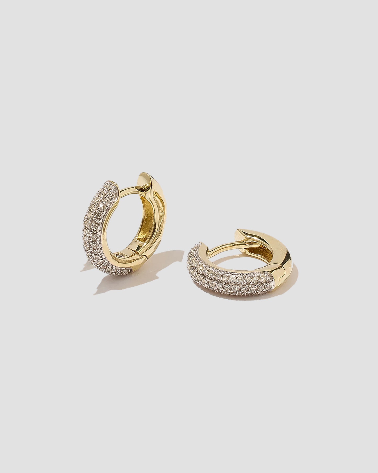 GF Ferre Aurora Pavé Huggie Earrings