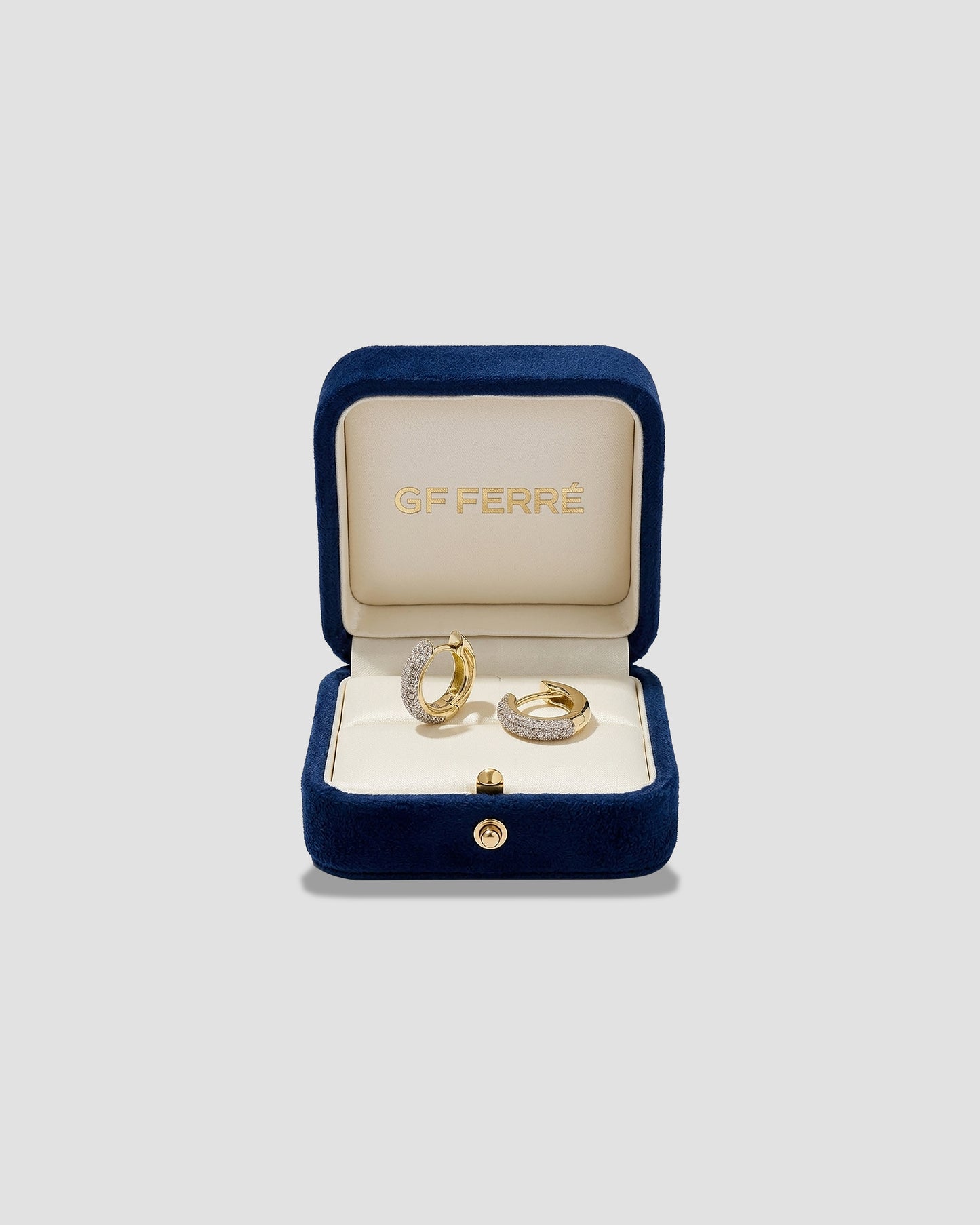 GF Ferre Aurora Pavé Huggie Earrings