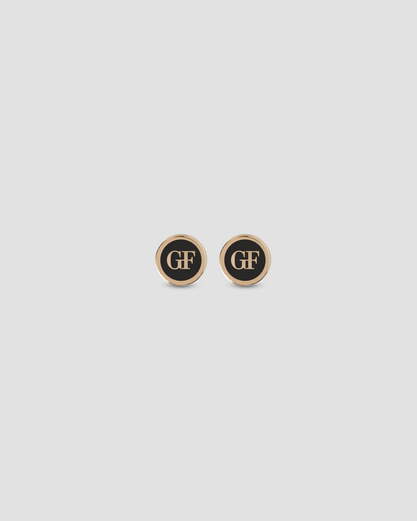 GF Noir-Crest Studs