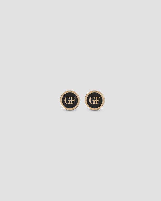 GF Noir-Crest Studs