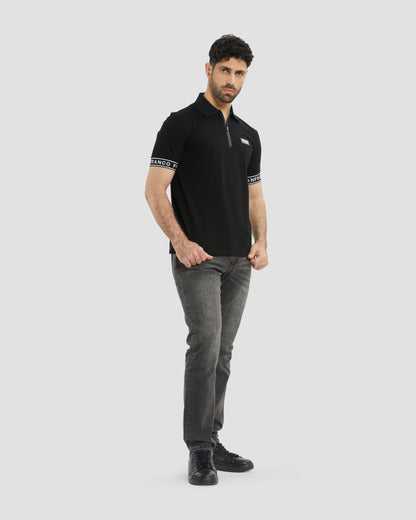 Rubber Patch Polo Shirt