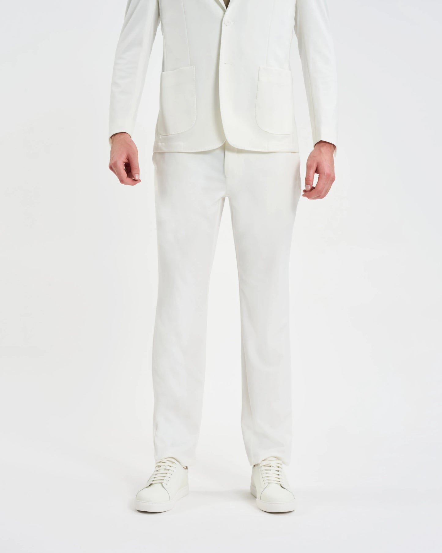 Tailored Straight-Leg Trousers