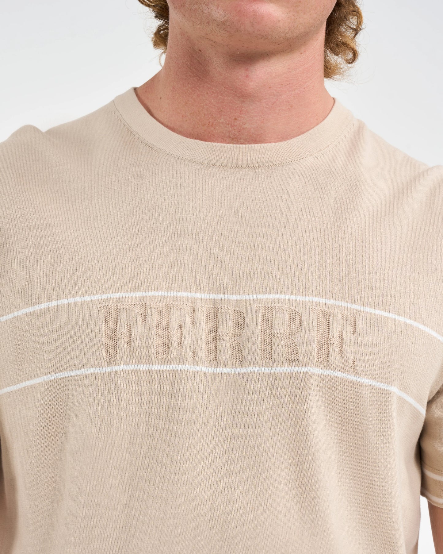 Oat Knit Crewneck Tee