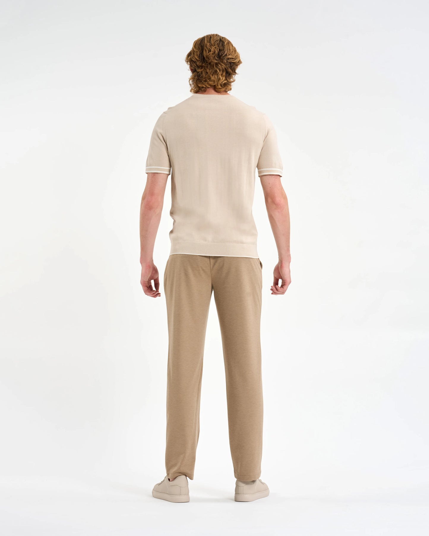 Oat Knit Crewneck Tee