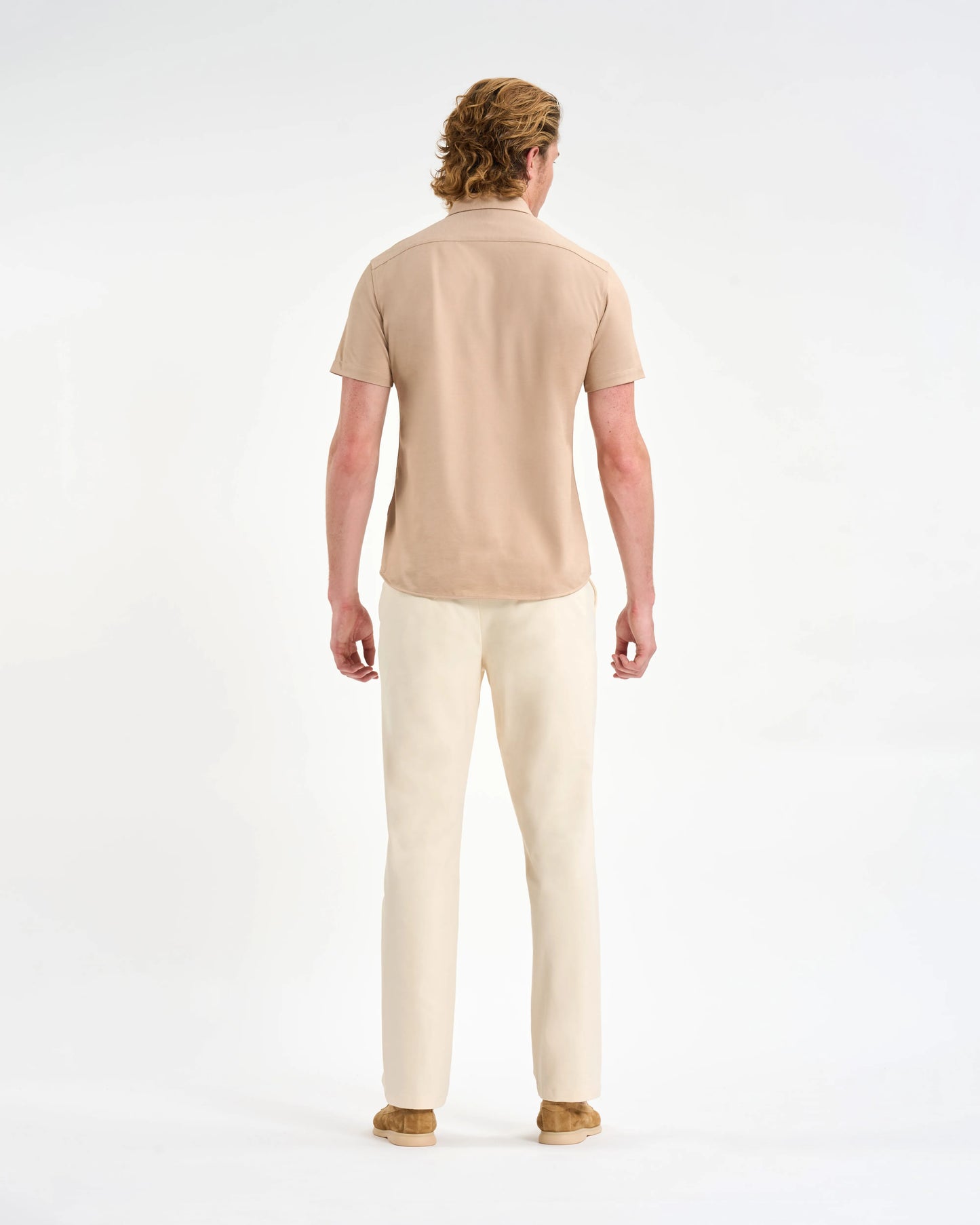 Camel Short-Sleeve Insignia Top