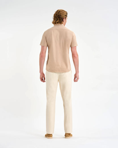 Camel Short-Sleeve Insignia Top