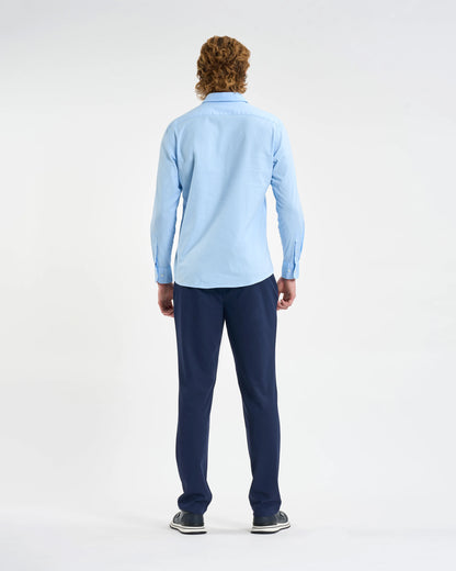 Monogram Cotton Button-Up