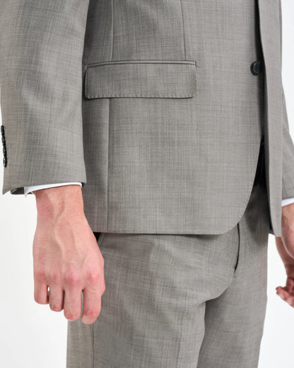Dove Grey Micro-Check Two-Piece Suit