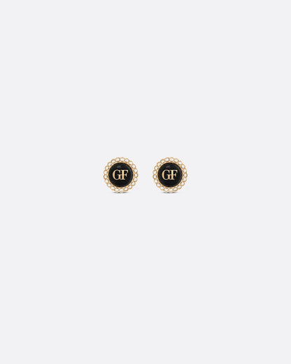 GF Logo Stud Earrings