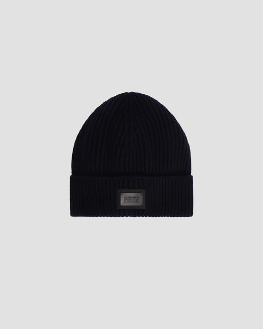 Gianfranco Ferre Ribbed Knit Beanie