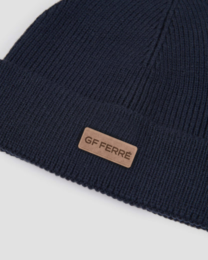 GF Ferre Ribbed Knit Alpine Beanie