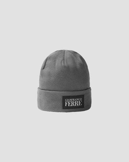 Gianfranco Ferre Modernist Fold-Cuff Beanie