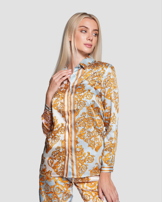 Baroque Motif Shirt