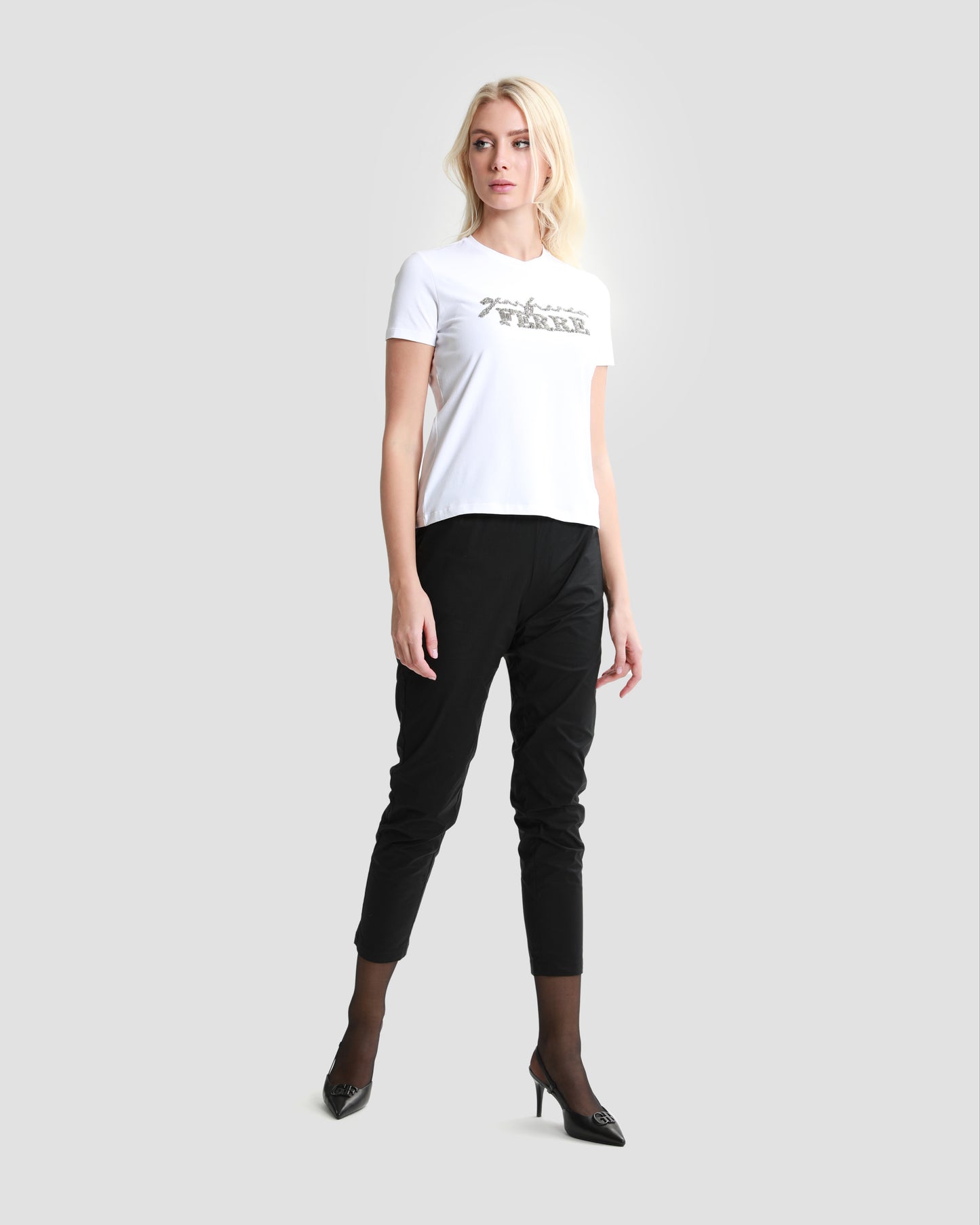 Embellished Cotton T-Shirt