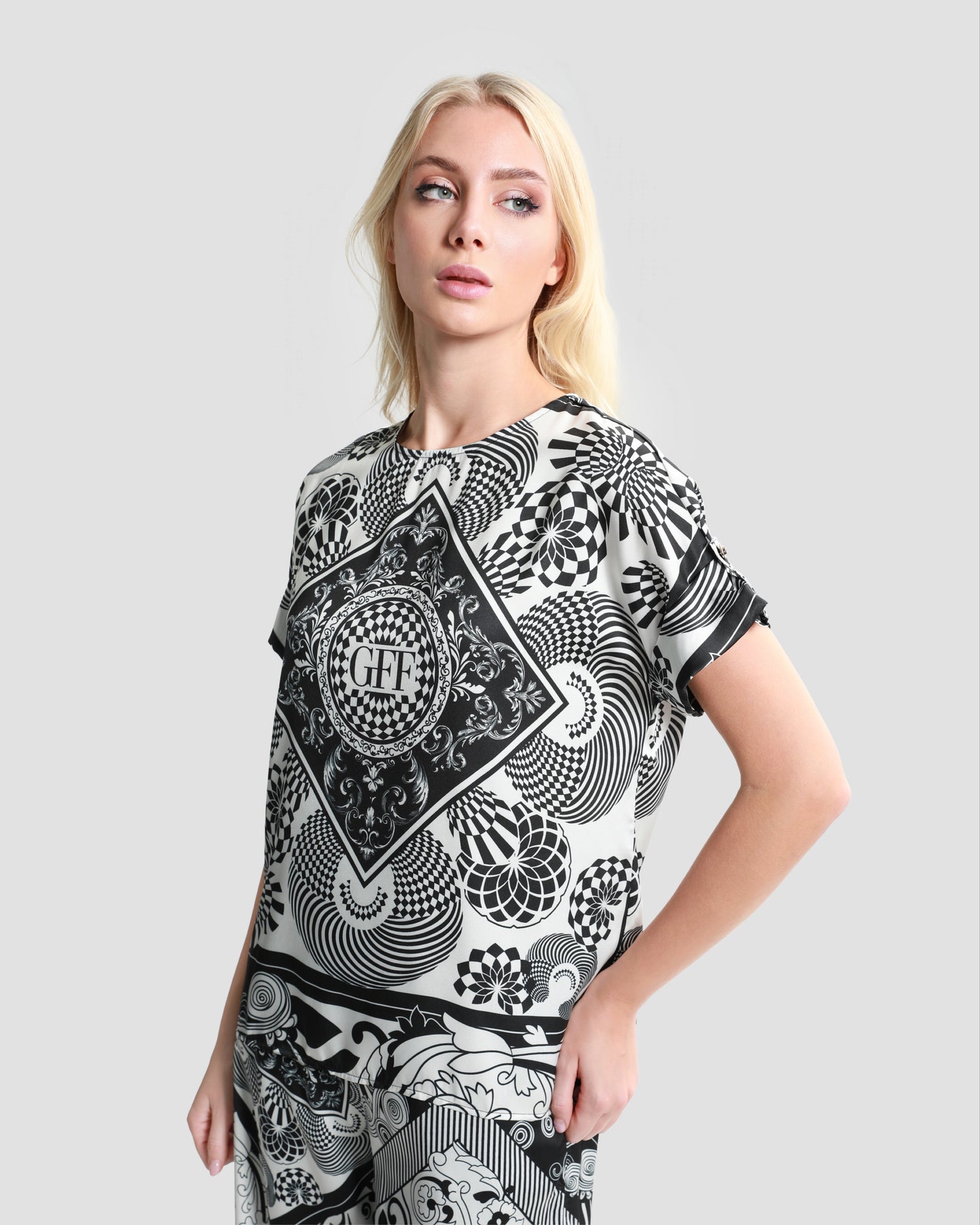 Graphic Printed Top