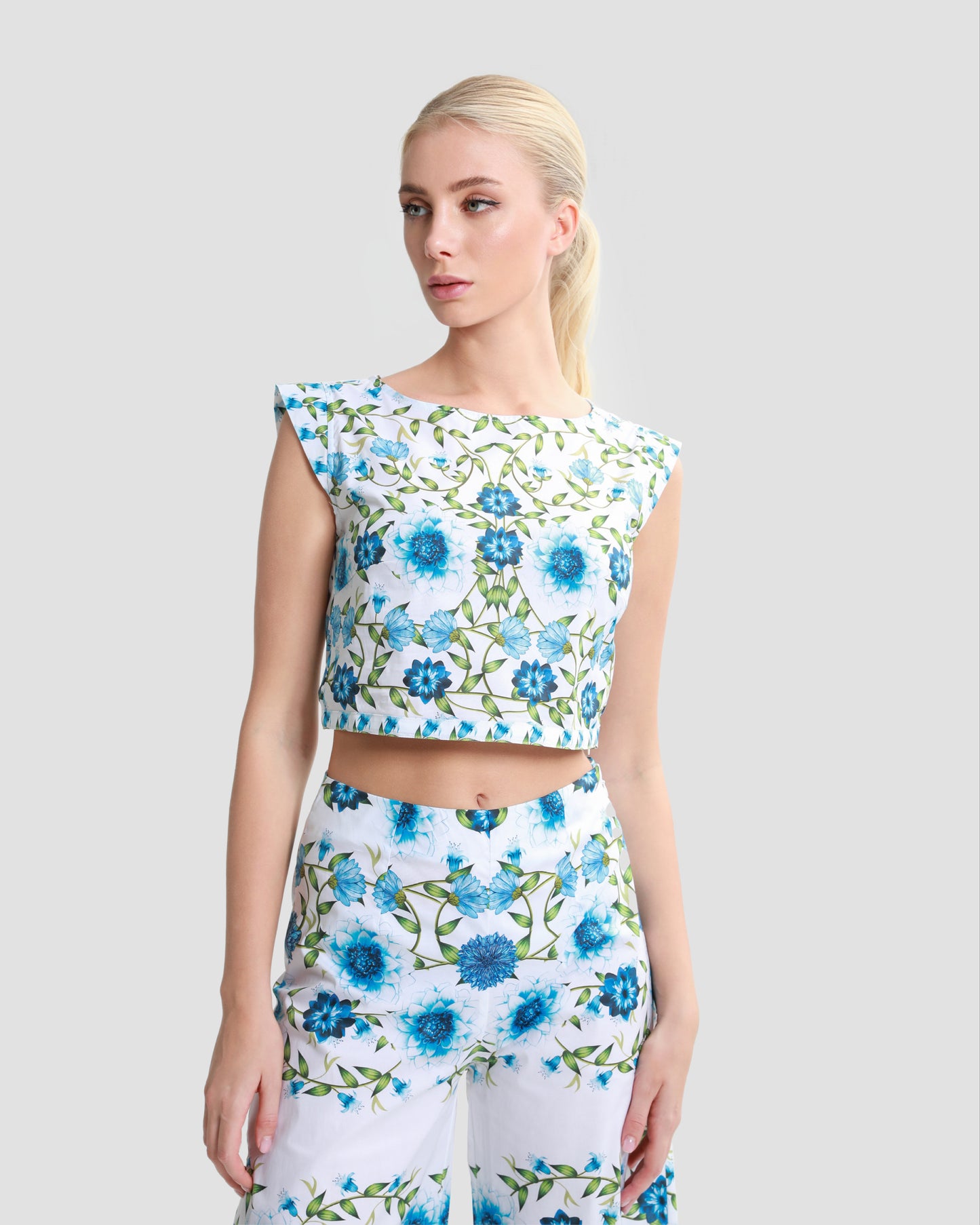 Floral Sleeveless Top
