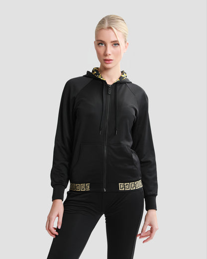 Velvet Tracksuit Hoodie set