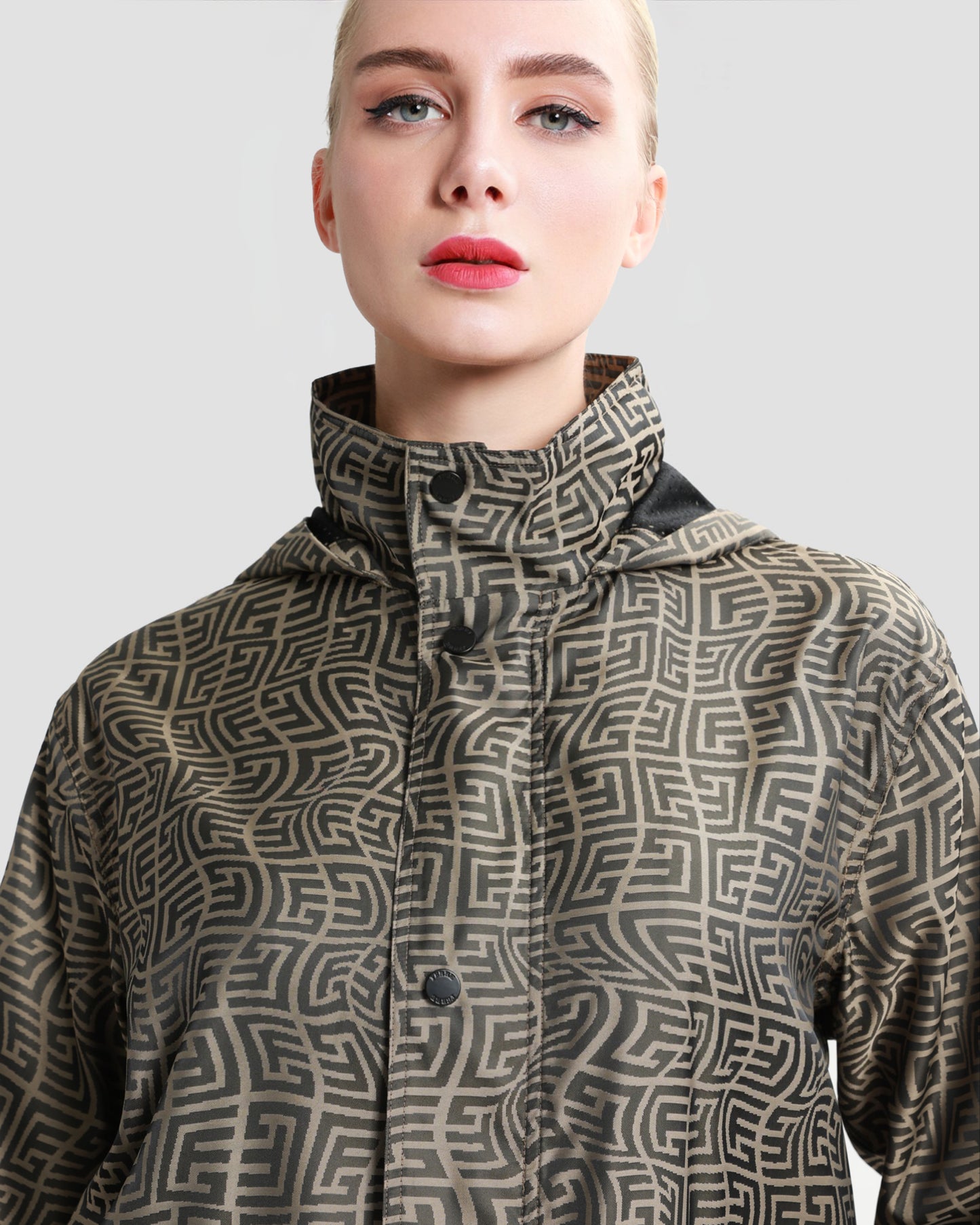Monogram Hooded Raincoat