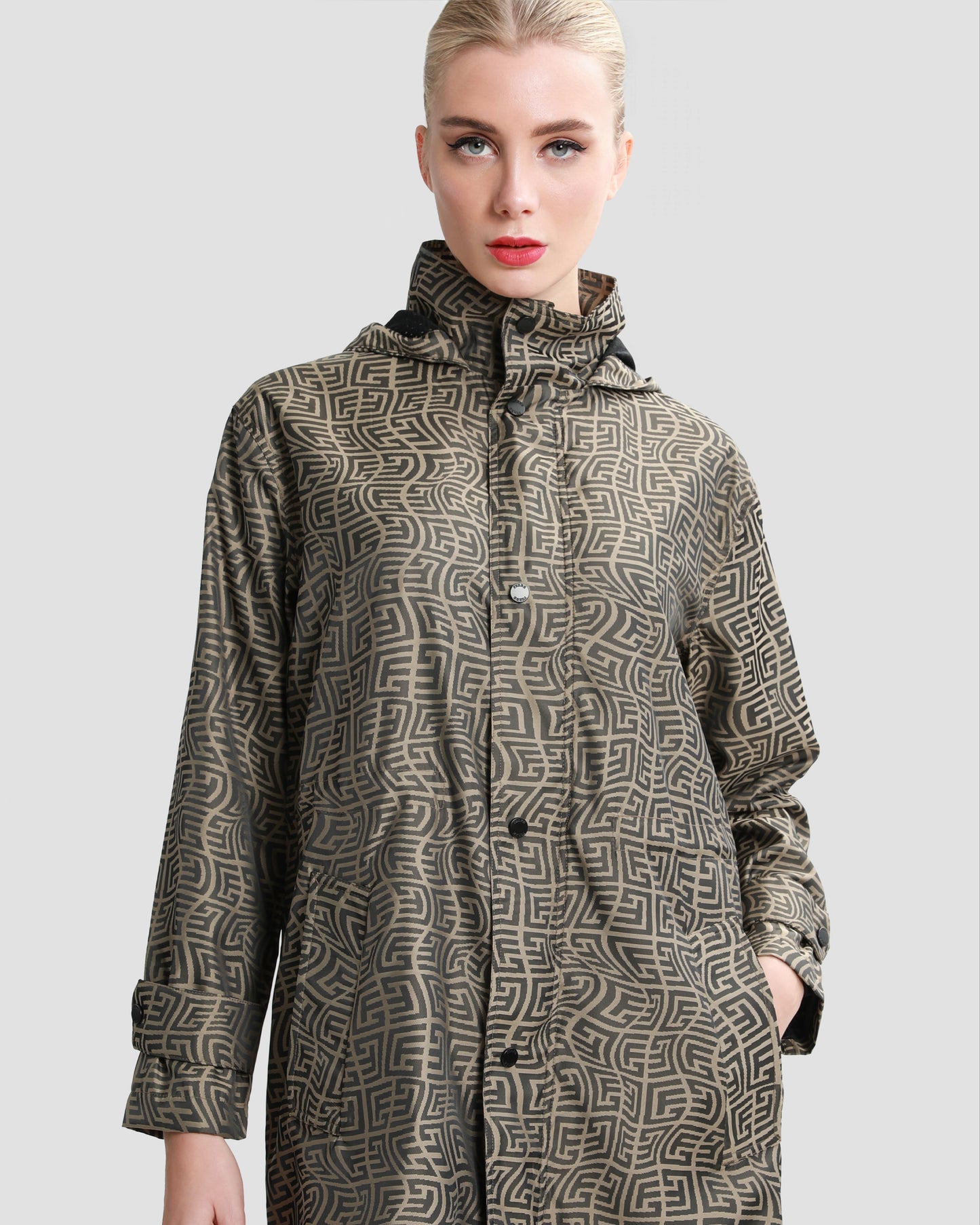 Monogram Hooded Raincoat