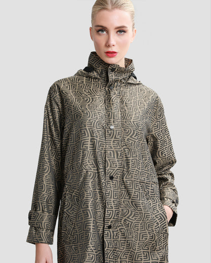 Monogram Hooded Raincoat