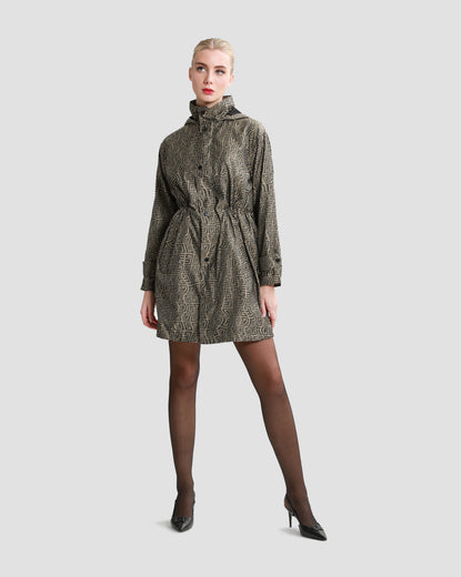 Monogram Hooded Raincoat